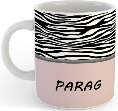 P89M PARAG Name Ceramic Coffe (330 Ml) Ceramic Coffee Mug(330 ml)