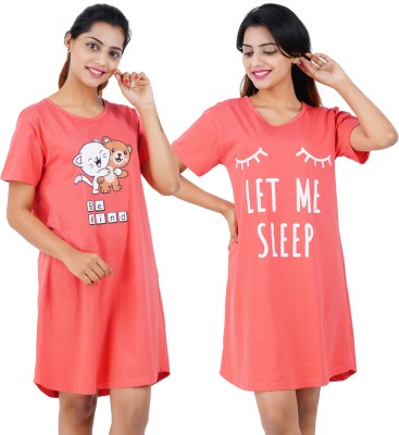 Buy That Trendz Women Nightshirts(Multicolor)