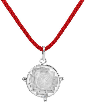 3SIX5 Crystal Shree Yantra / Sphatik Shree Yantra Pendant Crystal Stone Pendant