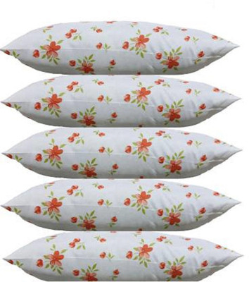 75% OFF on DONDA Polyester Fibre, Microfibre Floral Sleeping Pillow Pack of 5(Multicolor)