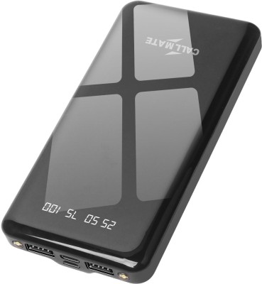Callmate 10000 mAh 15 W Power Bank(Black, Lithium Polymer, Fast Charging for Mobile)