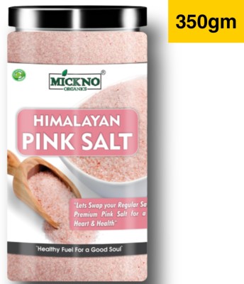 mickno organics 350 gm Himalayan Pink Rock Salt FINEST POWDER Organic for weight loss & Daily Healthy Cooking ( Imported ) Himalayan Pink Salt(350 g)