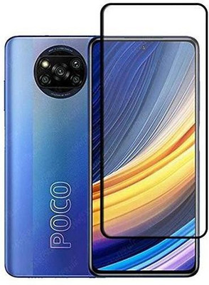 Caseline Edge To Edge Tempered Glass for POCO X3 PRO(Pack of 1)