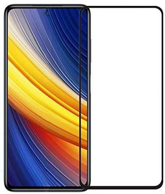 AKSHUD Edge To Edge Tempered Glass for POCO X3 Pro(Pack of 1)