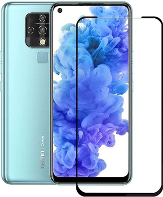 INFINITYWORLD Edge To Edge Tempered Glass for Tecno Camon 16(Pack of 1)