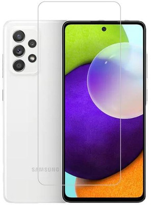 HOBBYTRONICS Tempered Glass Guard for SAMSUNG A52, SAMSUNG GALAXY A52(Pack of 1)