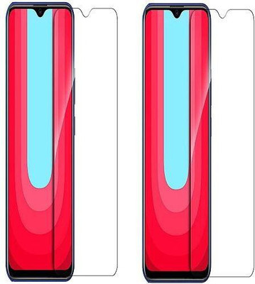 NIMMIKA ENTERPRISES Tempered Glass Guard for Vivo U20(Pack of 2)