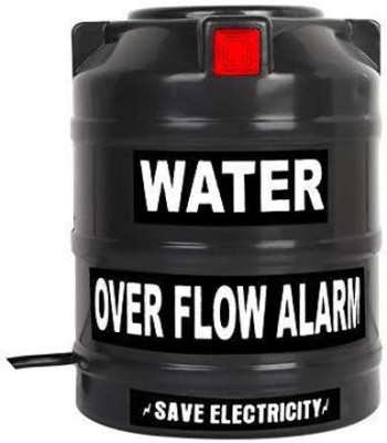 Aarav Enterprises Water Tank Overflow Alarm Siren with Voice Sound, Wired Sensor Security System Water Alarm Bell with free water sensor,Oval Shape Wired Sensor Security System