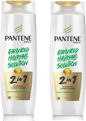 PANTENE advanced hairfall solution 2in 1 shampoo+conditioner pack of 2(680 ml)