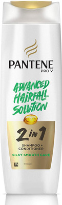 PANTENE Advance hair fall solution silky smooth care 2in 1 shampoo+conditioner pack of 1(340 ml)