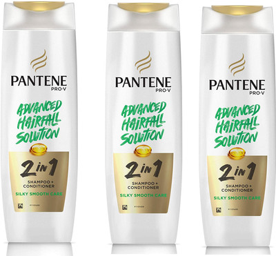 PANTENE Advance hair fall solution 2in1 shampo+conditioner pack of 3(1020 ml)