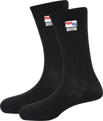 MATTZIG Men Self Design Mid-Calf/Crew