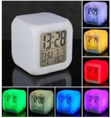 VENUS COLLECTION Digital White Clock