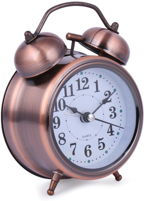 Fulkiza Analog Brown Clock