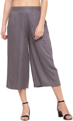 Style Quotient Relaxed Women Grey Trousers