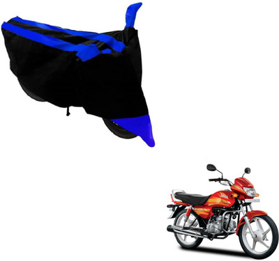MISSION COLLECTION Two Wheeler Cover for Hero(CD deluxe, Blue)