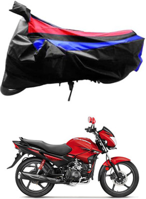 JVG Waterproof Two Wheeler Cover for Hero(Glamour Programmed FI, Red, Blue, Black)