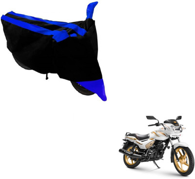 Amanzo Two Wheeler Cover for TVS(Star City, Black, Blue)