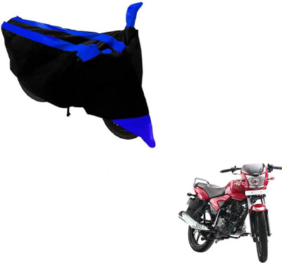MOCKHE Two Wheeler Cover for TVS(Jive, Black, Blue)