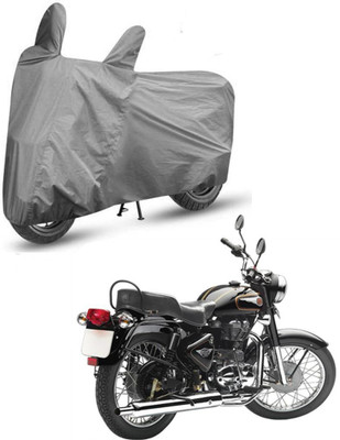 HYBRIDS COLLECTION Two Wheeler Cover for Royal Enfield(Standard 350, Grey)