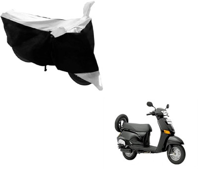 Flipkart SmartBuy Two Wheeler Cover for Honda(Black, White)