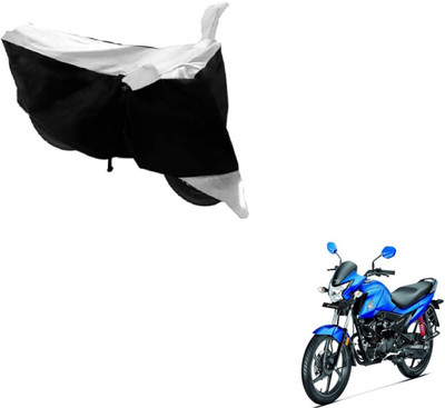 Flipkart SmartBuy Two Wheeler Cover for Honda(Livo, Black, White)