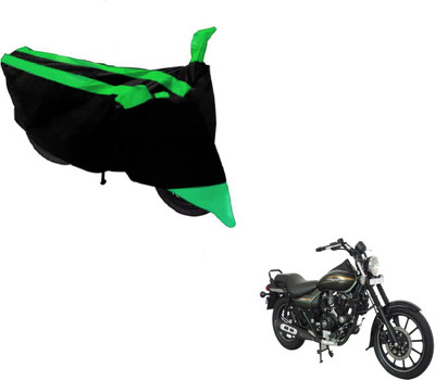 Flipkart SmartBuy Two Wheeler Cover for Bajaj(Avenger 220 Street, Black, Green)