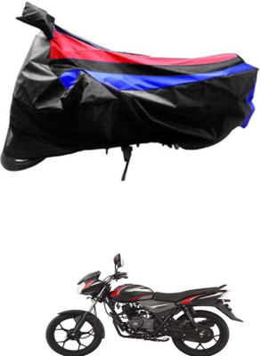 JVG Waterproof Two Wheeler Cover for Bajaj(Discover 110, Red, Blue, Black)