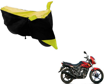 Flipkart SmartBuy Two Wheeler Cover for TVS(Flame, Black, Yellow)
