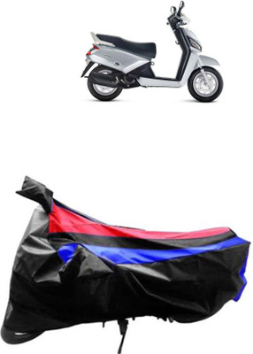 JVG Waterproof Two Wheeler Cover for Mahindra(Gusto, Red, Blue, Black)