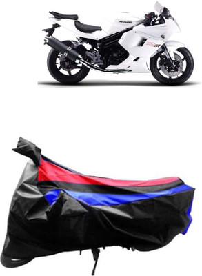 JVG Waterproof Two Wheeler Cover for Hyosung(GT650R, Red, Blue, Black)