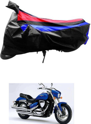 JVG Waterproof Two Wheeler Cover for Suzuki(Intruder M800, Red, Blue, Black)