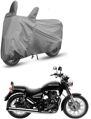 AutoGalaxy Two Wheeler Cover for Royal Enfield(Thunderbird 500, Grey)