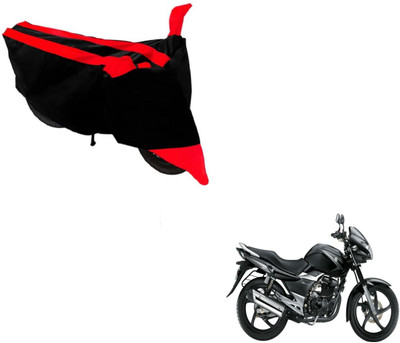 Flipkart SmartBuy Two Wheeler Cover for Suzuki(GS, Black, Red)