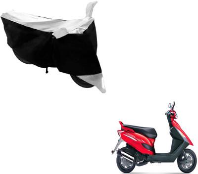Flipkart SmartBuy Two Wheeler Cover for Bajaj(Black, White)