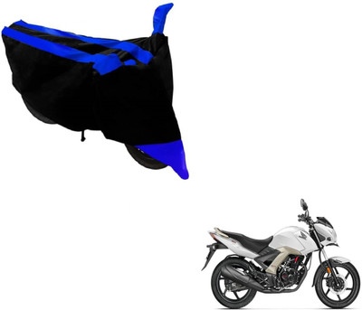 MISSION COLLECTION Two Wheeler Cover for Honda(CB Unicorn, Blue)