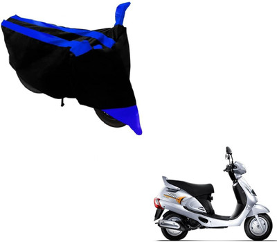 NIKS Two Wheeler Cover for Mahindra(Duro, Black, Blue)