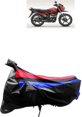 JVG Waterproof Two Wheeler Cover for Hero(Passion Pro TR, Red, Blue, Black)