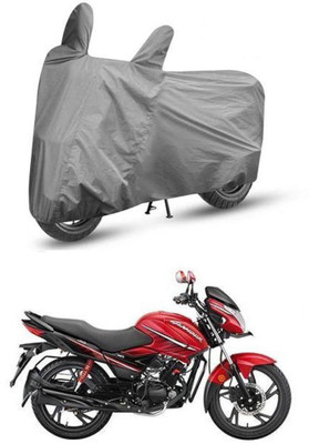 HYBRIDS COLLECTION Two Wheeler Cover for Hero(Glamour i3s, Grey)