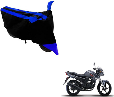 Flipkart SmartBuy Two Wheeler Cover for Yamaha(SZ-S, Black, Blue)