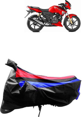 JVG Waterproof Two Wheeler Cover for TVS(Apache RTR 180, Red, Blue, Black)