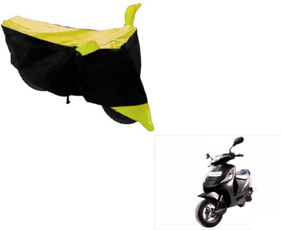 Flipkart SmartBuy Two Wheeler Cover for Mahindra(Kine, Black, Yellow)