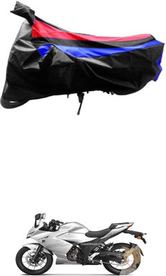JVG Waterproof Two Wheeler Cover for Suzuki(Gixxer 250, Red, Blue, Black)
