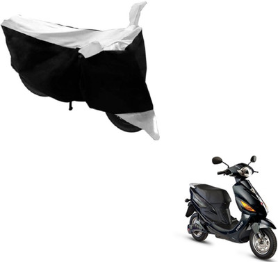 MOCKHE Two Wheeler Cover for Hero(Electric Cruz, Black, White)