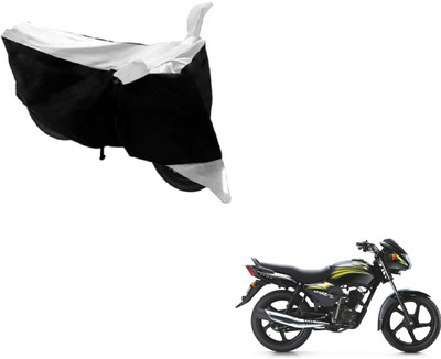 Flipkart SmartBuy Two Wheeler Cover for TVS(Star City, Black, White)