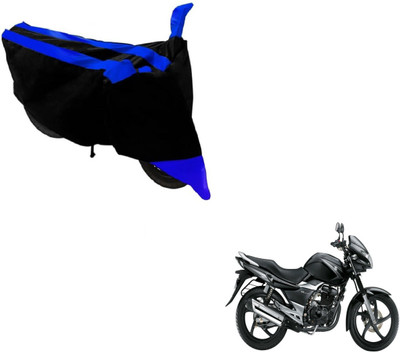 Flipkart SmartBuy Two Wheeler Cover for Suzuki(GS, Black, Blue)