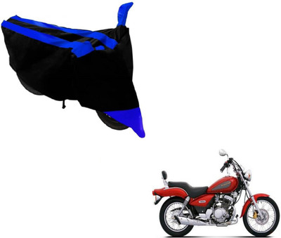 MOCKHE Two Wheeler Cover for Yamaha(Enticer, Black, Blue)