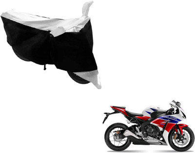Flipkart SmartBuy Two Wheeler Cover for Honda(CBR 1000RR, Black, White)