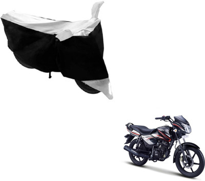 Flipkart SmartBuy Two Wheeler Cover for TVS(Pheonix, Black, White)