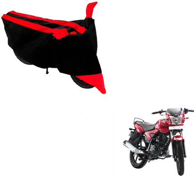 Amanzo Two Wheeler Cover for TVS(Jive, Black, Red)